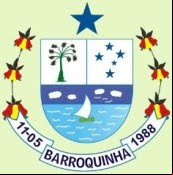 Brasão da cidade de Barroquinha - CE