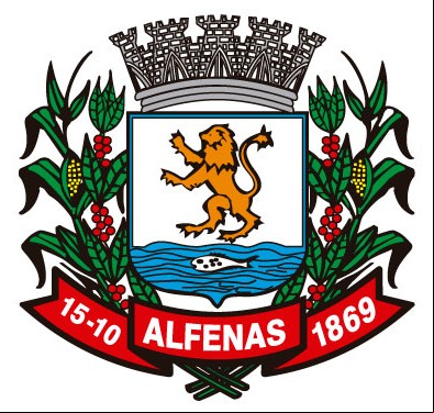Brasão da cidade de Alfenas - MG