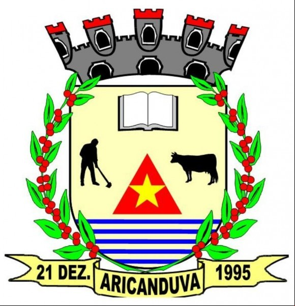 Brasão da cidade de Aricanduva - MG