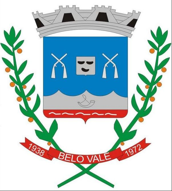 Brasão da cidade de Belo Vale - MG