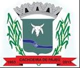 Brasão da cidade de Cachoeira De Pajeu - MG
