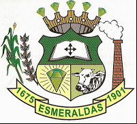 Brasão da cidade de Esmeraldas - MG