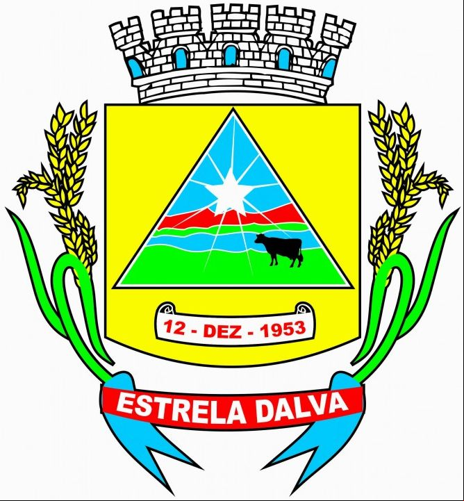 Brasão da cidade de Estrela Dalva - MG
