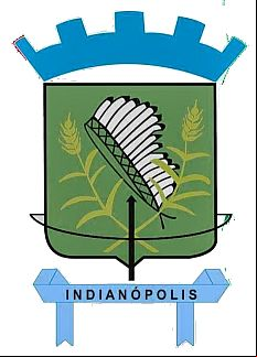 Brasão da cidade de Indianopolis - MG
