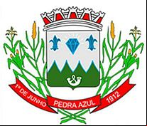 Brasão da cidade de Pedra Azul - MG