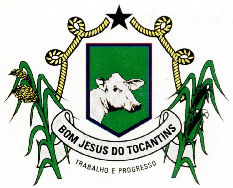 Brasão da cidade de Bom Jesus Do Tocantins - PA