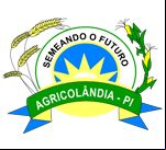 Brasão da cidade de Agricolandia - PI