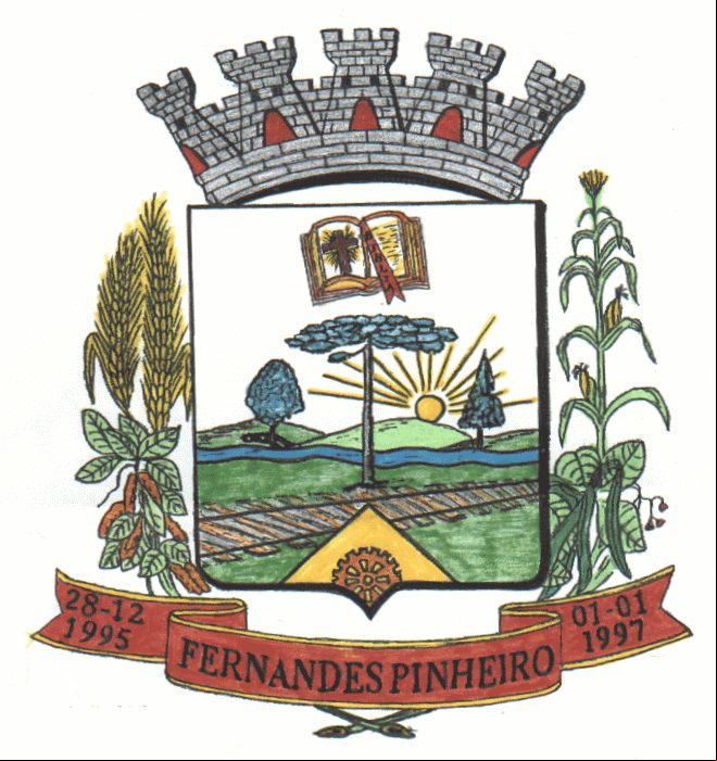 Brasão da cidade de Fernandes Pinheiro - PR