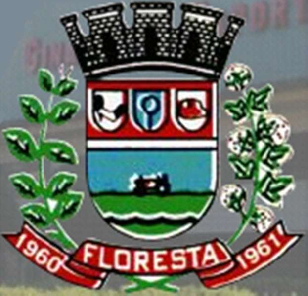 Brasão da cidade de Floresta - PR