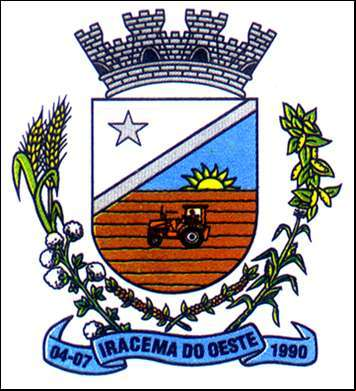 Brasão da cidade de Iracema Do Oeste - PR