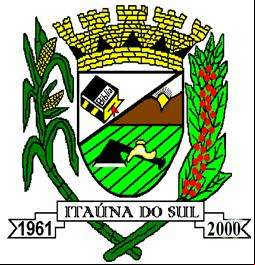 Brasão da cidade de Itauna Do Sul - PR