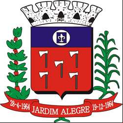 Brasão da cidade de Jardim Alegre - PR