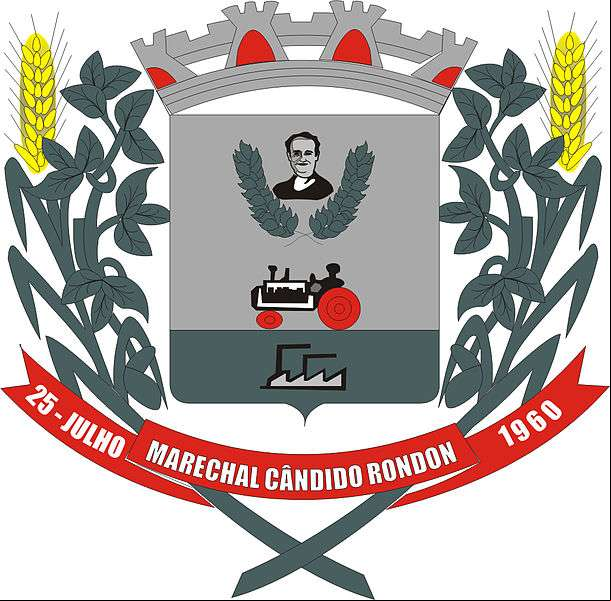 Brasão da cidade de Marechal Candido Rondon - PR