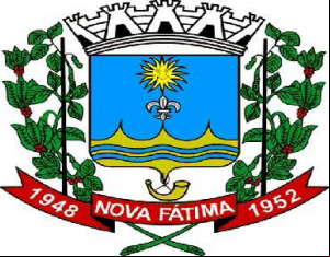 Brasão da cidade de Nova Fatima - PR