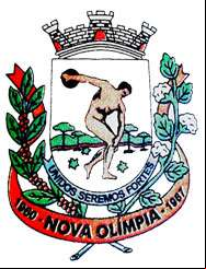 Brasão da cidade de Nova Olimpia - PR