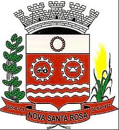 Brasão da cidade de Nova Santa Rosa - PR