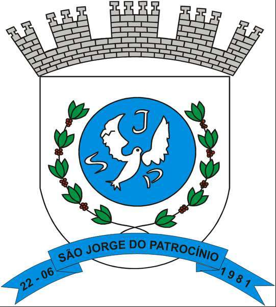 Brasão da cidade de Sao Jorge Do Patrocinio - PR