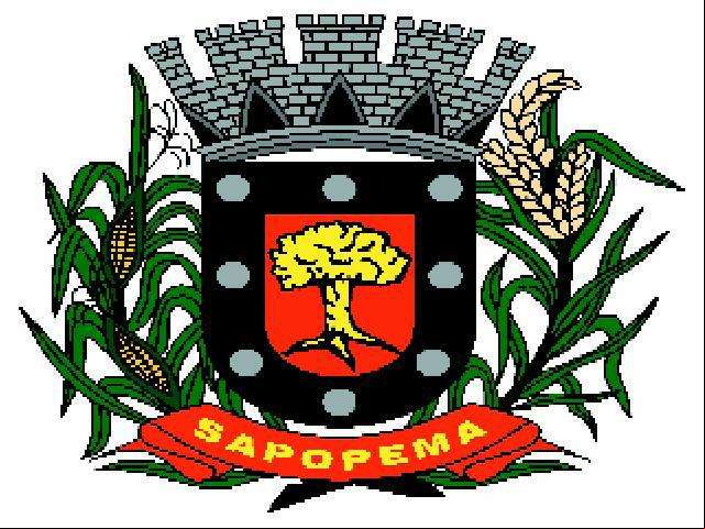 Brasão da cidade de Sapopema - PR